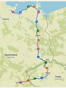 Plan der Anreise zum Tandemtreffen